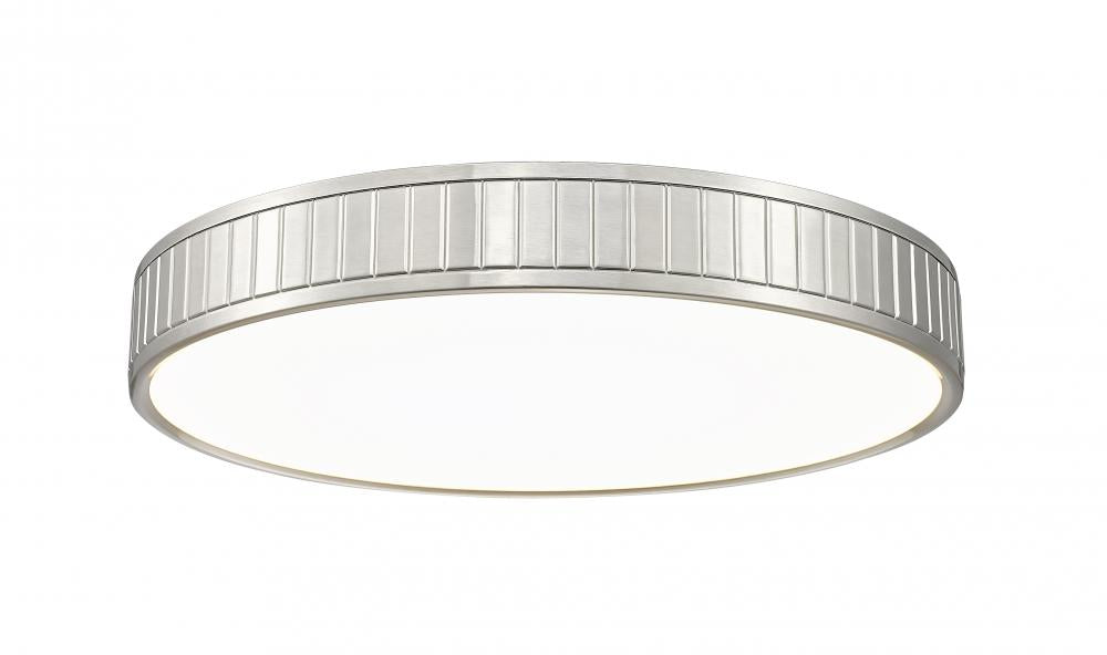 Z-Lite Lighting 1005F20-BN-LED Ceiling Light Fixture Contemporary - Nickel