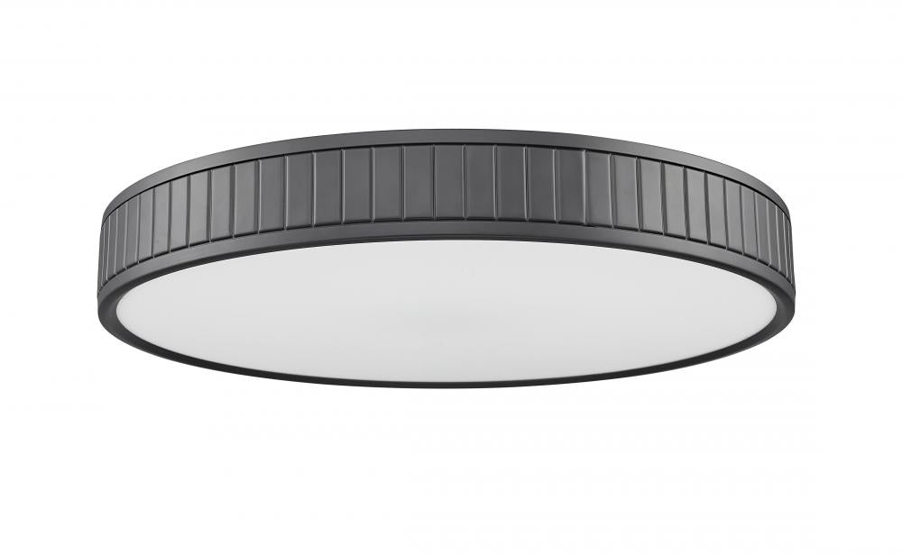 Z-Lite Lighting 1005F20-MB-LED Ceiling Light Fixture Contemporary - Black