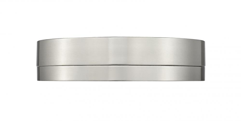 Z-Lite Lighting 1006F12-BN-LED Ceiling Light Fixture Contemporary - Nickel