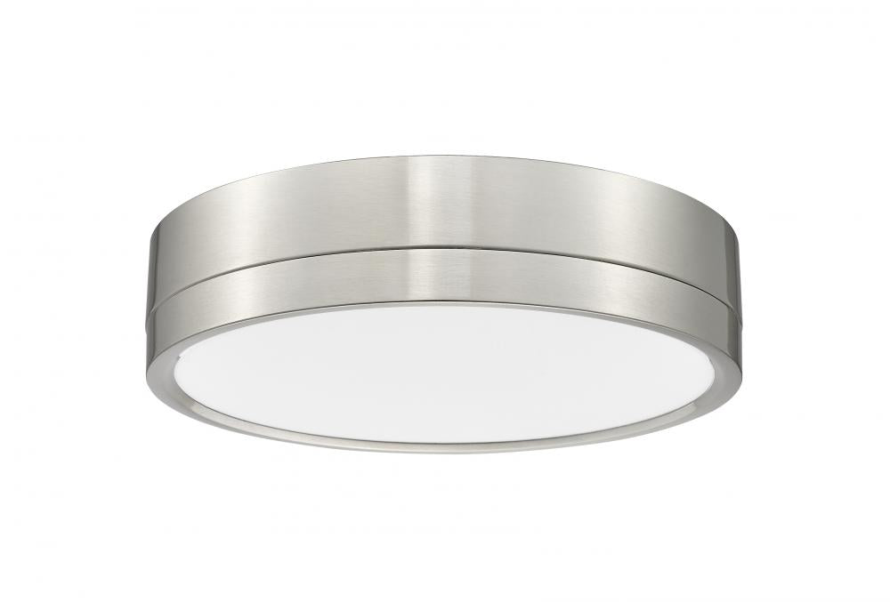 Z-Lite Lighting 1006F12-BN-LED Ceiling Light Fixture Contemporary - Nickel