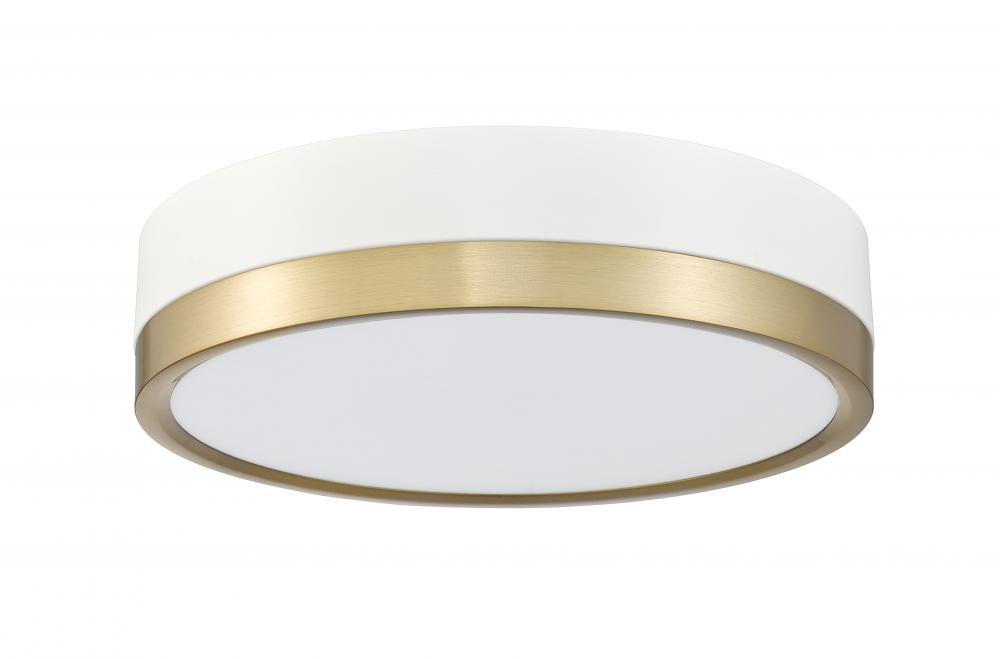 Z-Lite Lighting 1006F12-MW-MGLD-LED Ceiling Light Fixture Contemporary - Gold