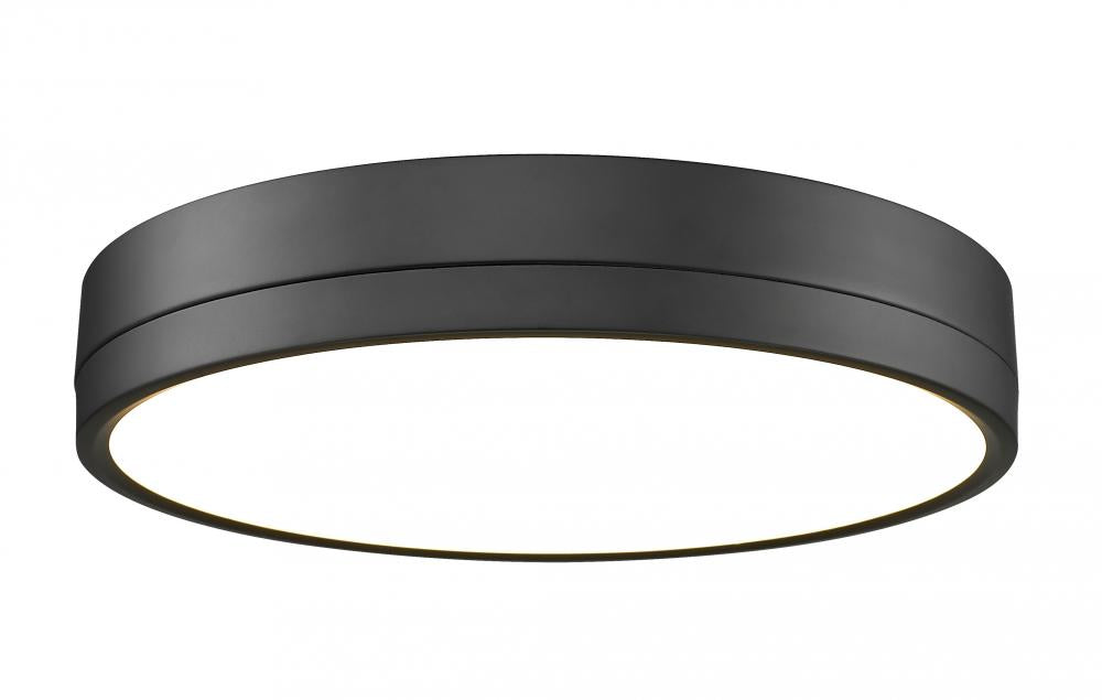 Z-Lite Lighting 1006F16-MB-LED Ceiling Light Fixture Contemporary - Black