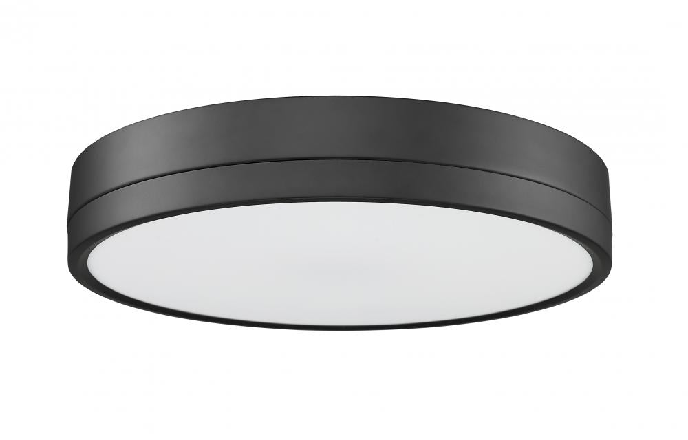 Z-Lite Lighting 1006F16-MB-LED Ceiling Light Fixture Contemporary - Black