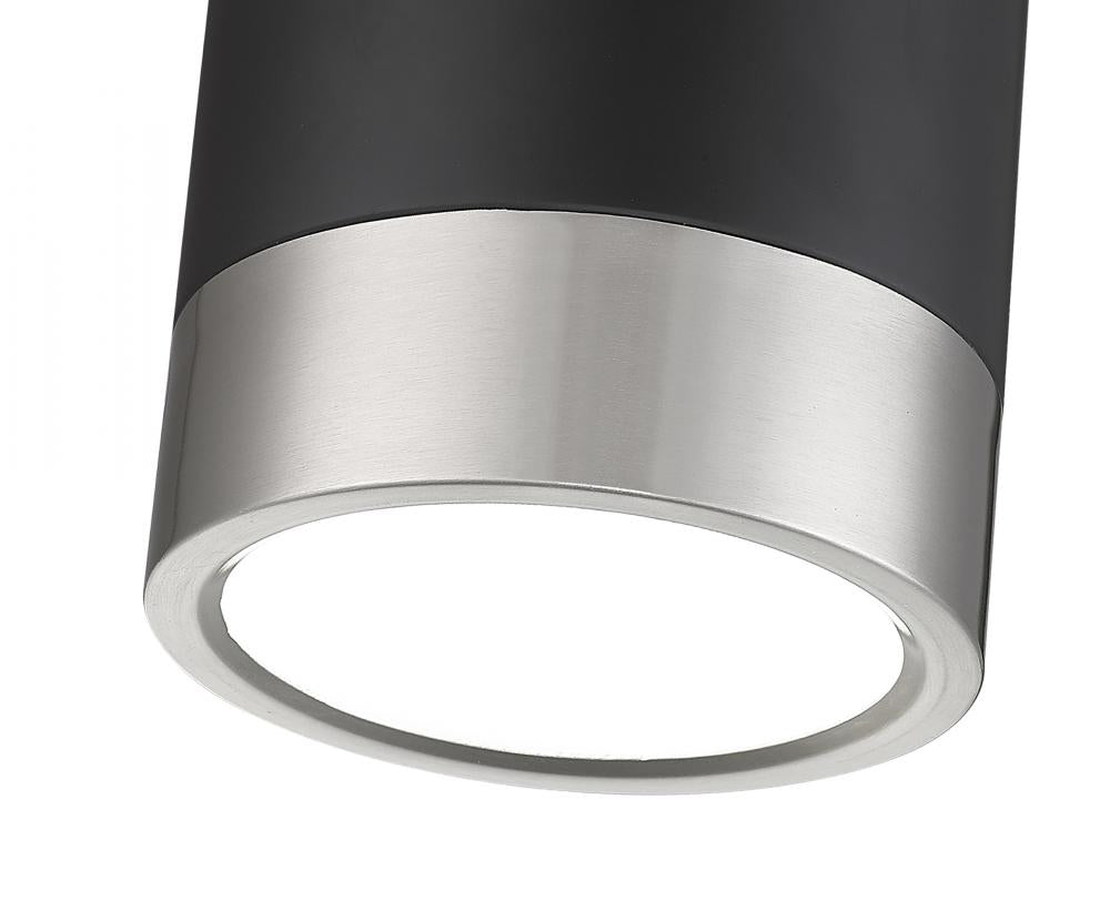 Z-Lite Lighting 1006F6-MB-BN-LED Ceiling Light Fixture Contemporary - Nickel