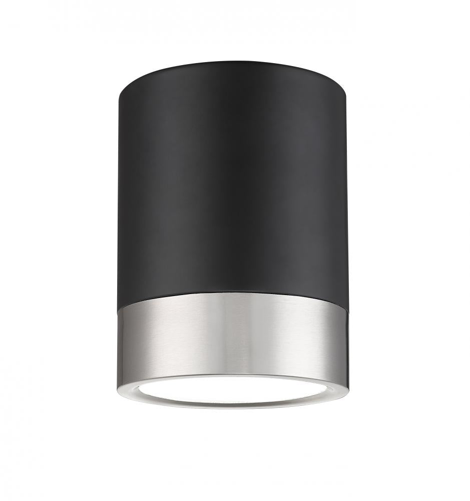 Z-Lite Lighting 1006F6-MB-BN-LED Ceiling Light Fixture Contemporary - Nickel