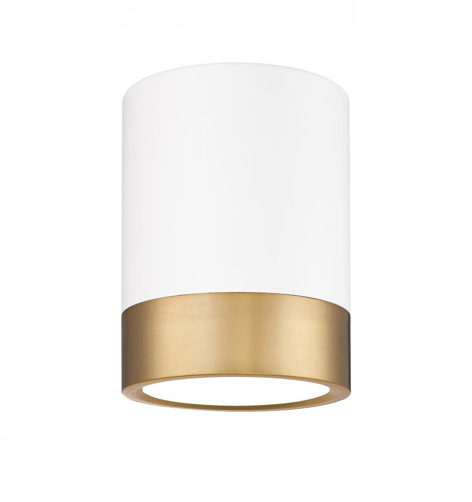 Z-Lite Lighting 1006F6-MW-MGLD-LED Ceiling Light Fixture Contemporary - Gold