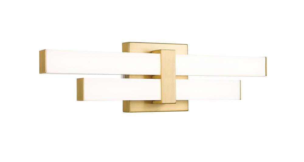 Z-Lite Lighting 1008-18W-MGLD-LED Bathroom Fixture Contemporary - Gold