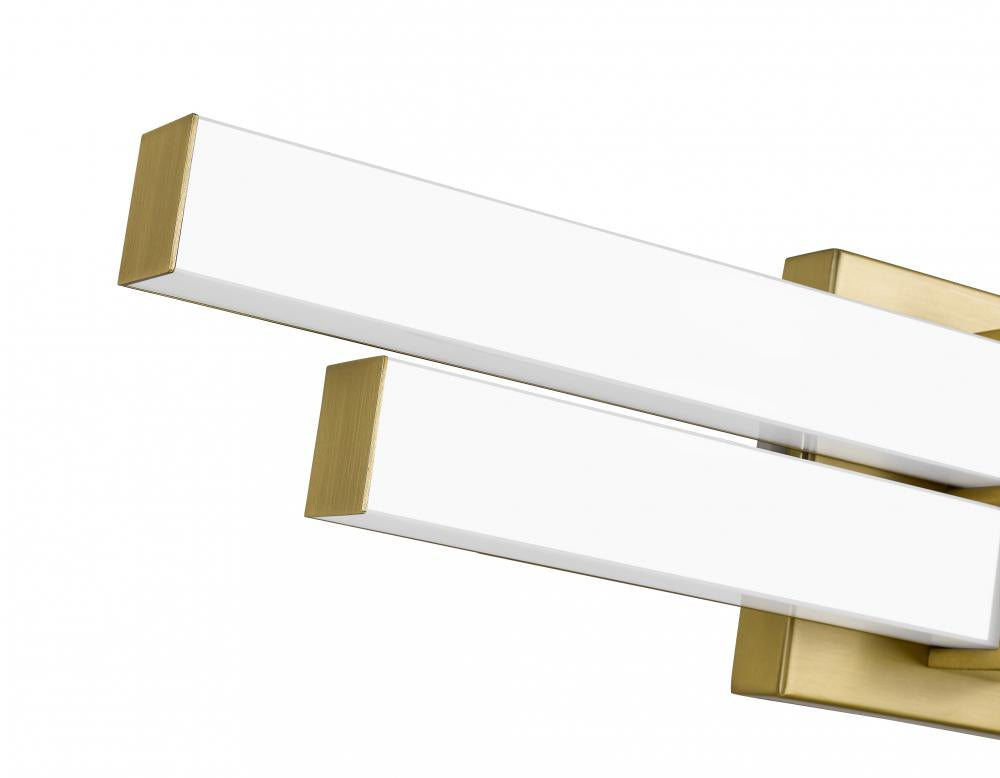 Z-Lite Lighting 1008-25W-MGLD-LED Bathroom Fixture Contemporary - Gold