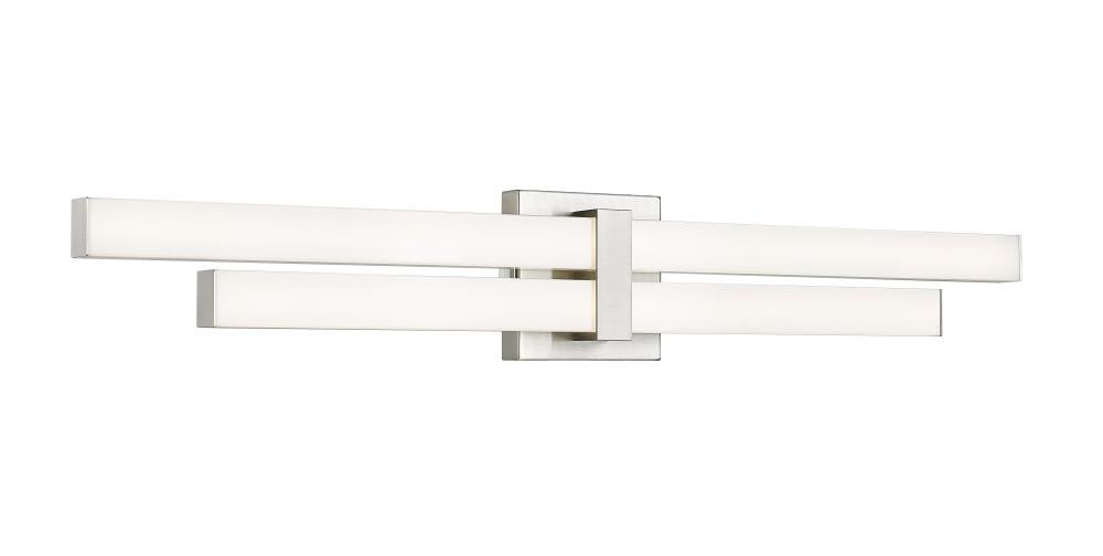 Z-Lite Lighting 1008-32W-BN-LED Bathroom Fixture Contemporary - Nickel