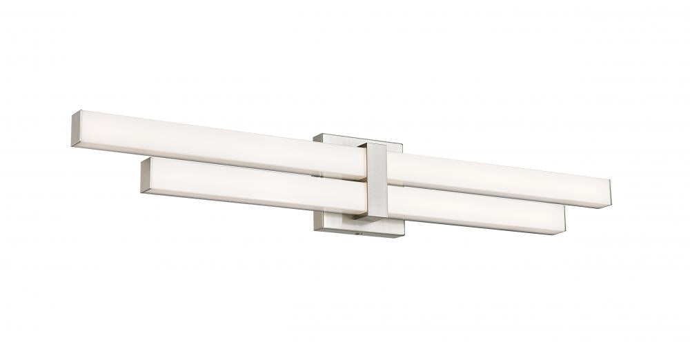 Z-Lite Lighting 1008-32W-BN-LED Bathroom Fixture Contemporary - Nickel