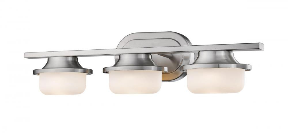 Z-Lite Lighting 1917-3V-BN-LED Bathroom Fixture Traditional - Nickel