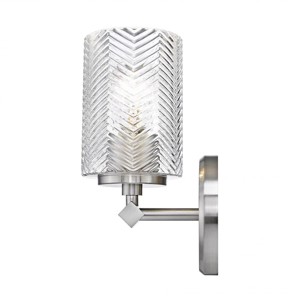 Z-Lite Lighting 1934-1S-BN Wall Light Fixture Traditional - Nickel