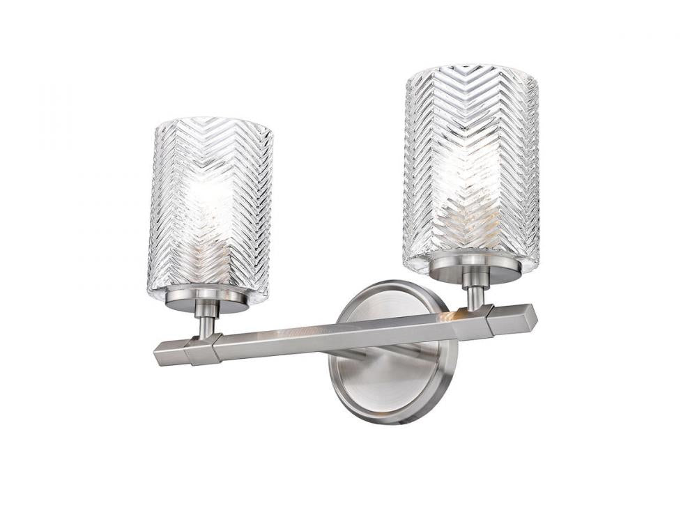 Z-Lite Lighting 1934-2V-BN Bathroom Fixture Traditional - Nickel