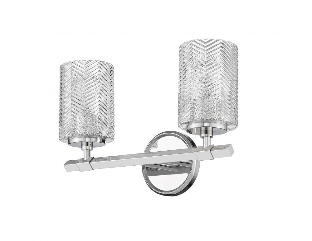 Z-Lite Lighting 1934-2V-PN Bathroom Fixture Traditional - Nickel