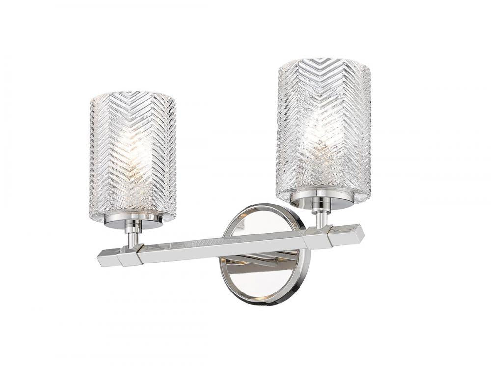 Z-Lite Lighting 1934-2V-PN Bathroom Fixture Traditional - Nickel