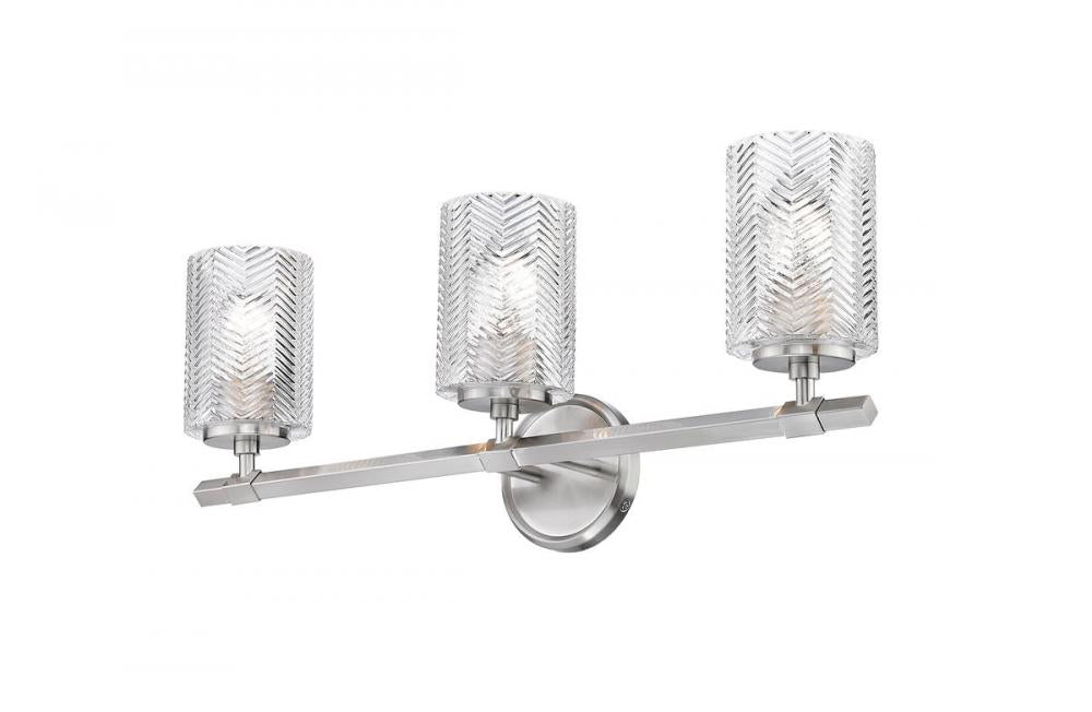 Z-Lite Lighting 1934-3V-BN Bathroom Fixture Traditional - Nickel