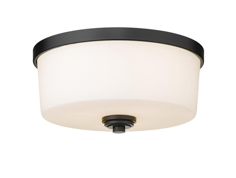 Z-Lite Lighting 220F3-MB Ceiling Light Fixture Transitional - Black