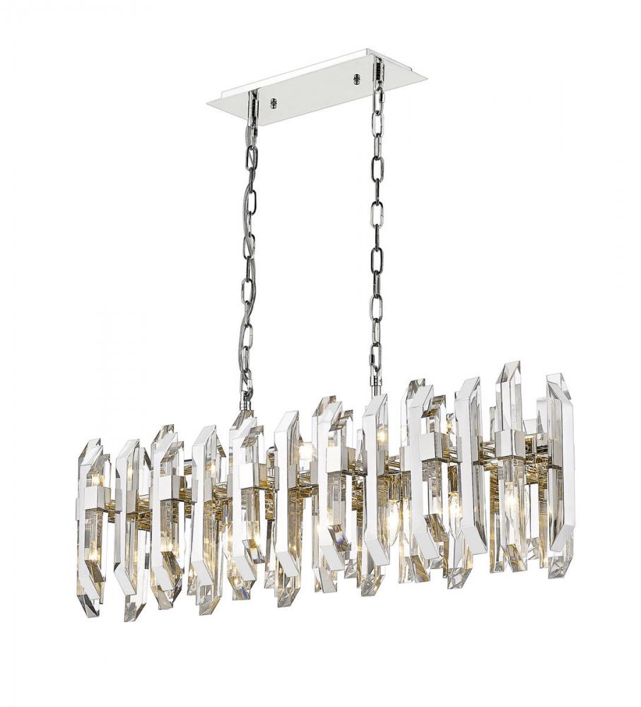 Z-Lite Lighting 4006-11L-PN Chandelier Contemporary - Nickel