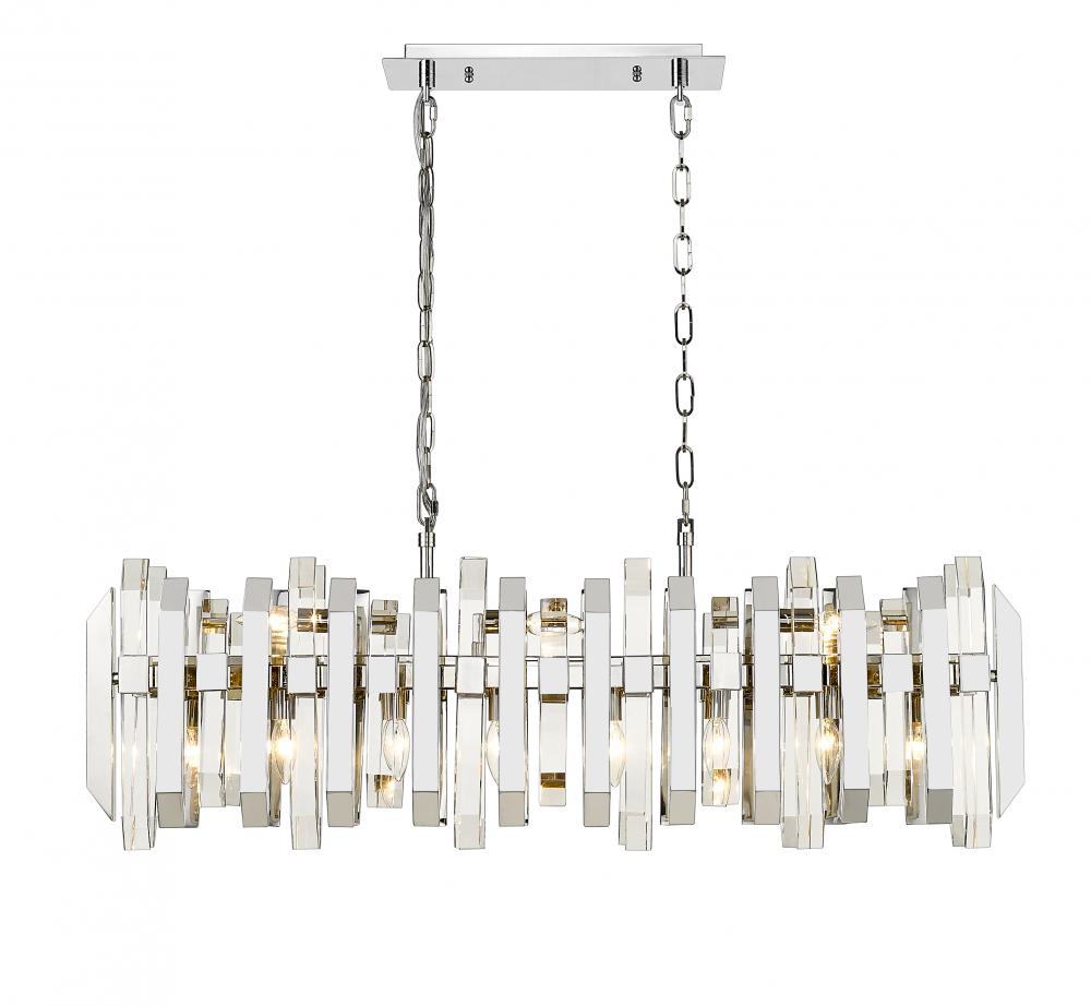 Z-Lite Lighting 4006-11L-PN Chandelier Contemporary - Nickel