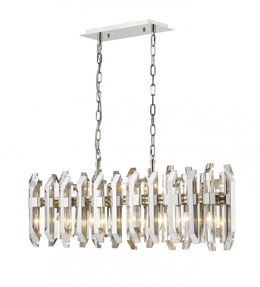 Z-Lite Lighting 4006-11L-PN Chandelier Contemporary - Nickel