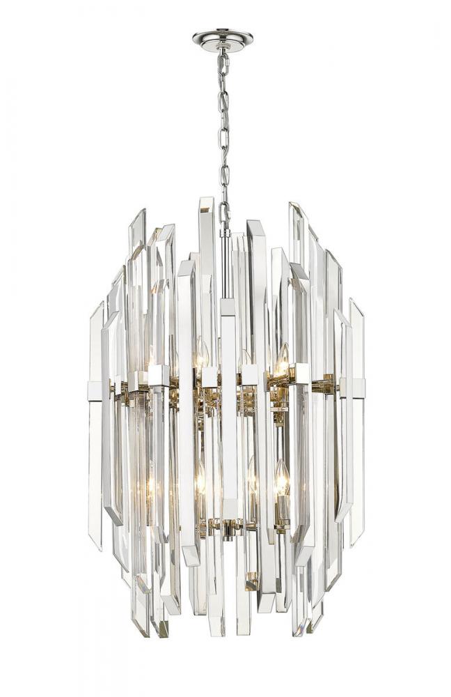 Z-Lite Lighting 4006-12PN Chandelier Contemporary - Nickel