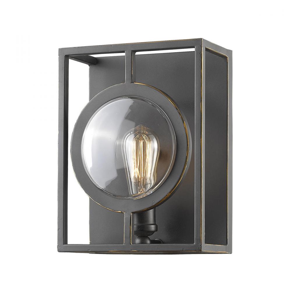 Z-Lite Lighting 448-1S-B-OB Wall Light Fixture Contemporary - Bronze