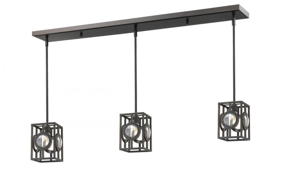 Z-Lite Lighting 448MP-3OB Chandelier Contemporary - Bronze