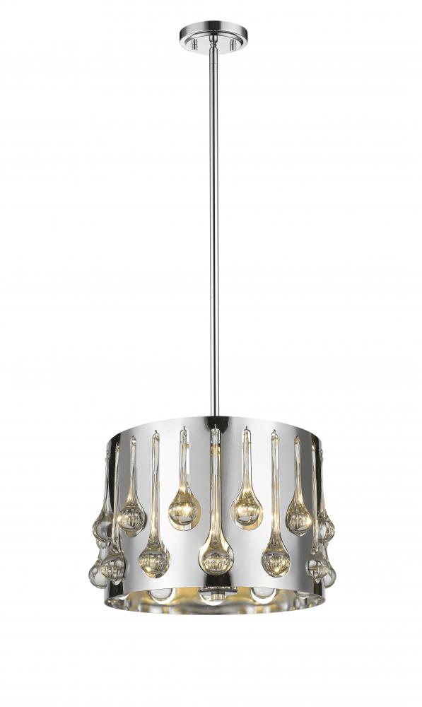 Z-Lite Lighting 453-13CH Ceiling Light Fixture Contemporary - Chrome