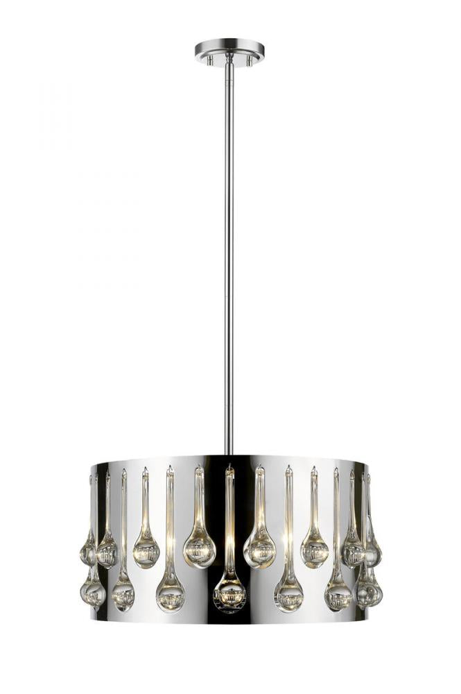 Z-Lite Lighting 453-16CH Ceiling Light Fixture Contemporary - Chrome