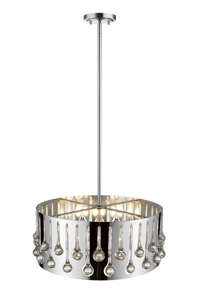 Z-Lite Lighting 453-20CH Ceiling Light Fixture Contemporary - Chrome