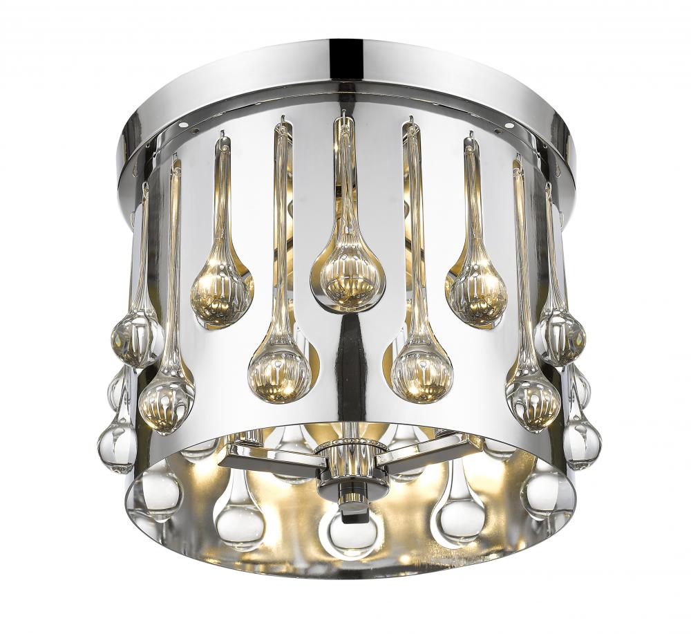 Z-Lite Lighting 453RF13CH Ceiling Light Fixture Contemporary - Chrome