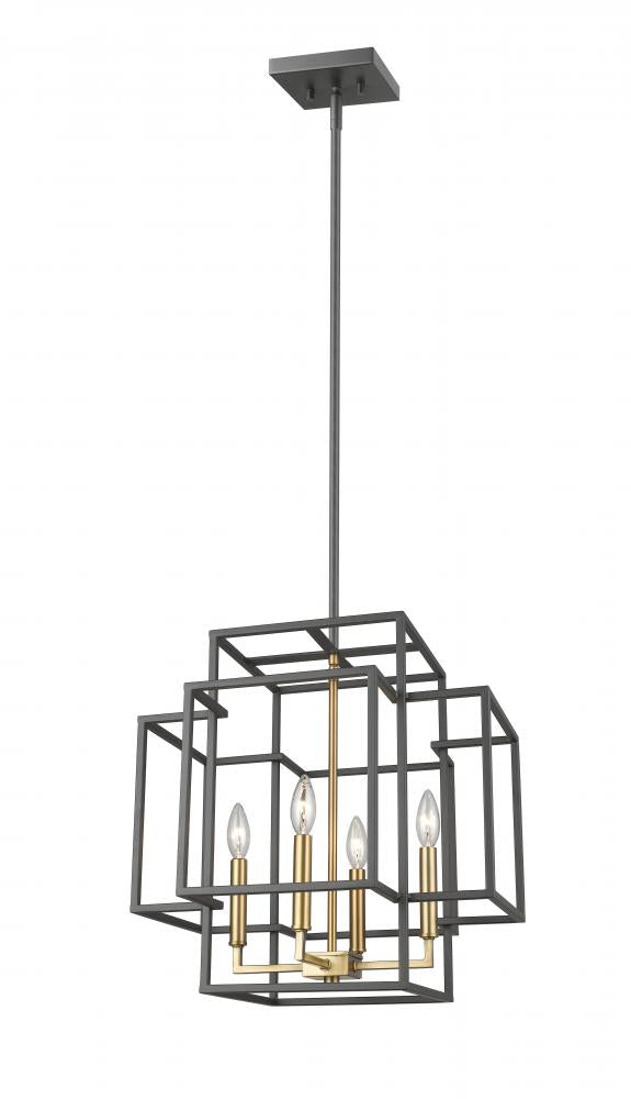 Z-Lite Lighting 454-18BRZ-OBR Chandelier Contemporary - Brass