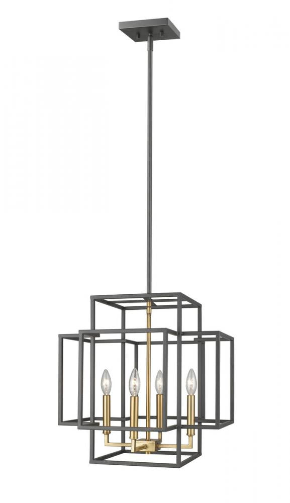 Z-Lite Lighting 454-18BRZ-OBR Chandelier Contemporary - Brass