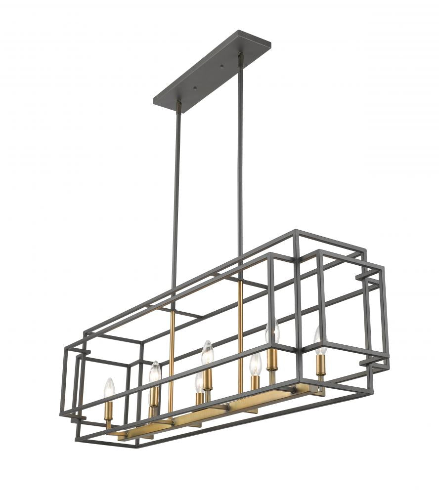 Z-Lite Lighting 454-44L-BRZ-OBR Chandelier Contemporary - Brass