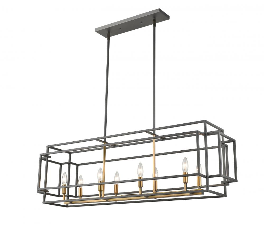 Z-Lite Lighting 454-44L-BRZ-OBR Chandelier Contemporary - Brass