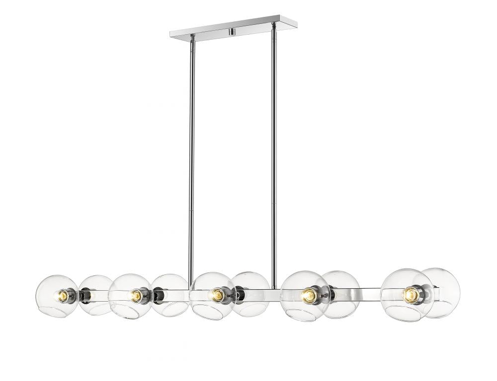 Z-Lite Lighting 455-10L-CH Chandelier Contemporary - Chrome