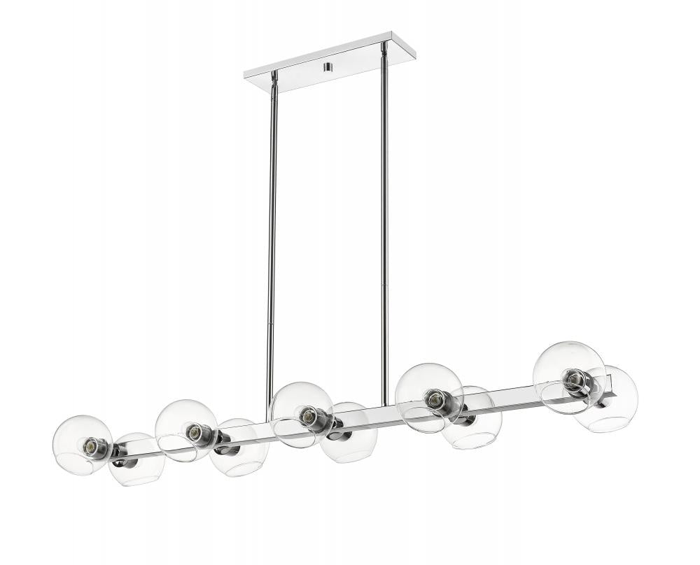 Z-Lite Lighting 455-10L-CH Chandelier Contemporary - Chrome