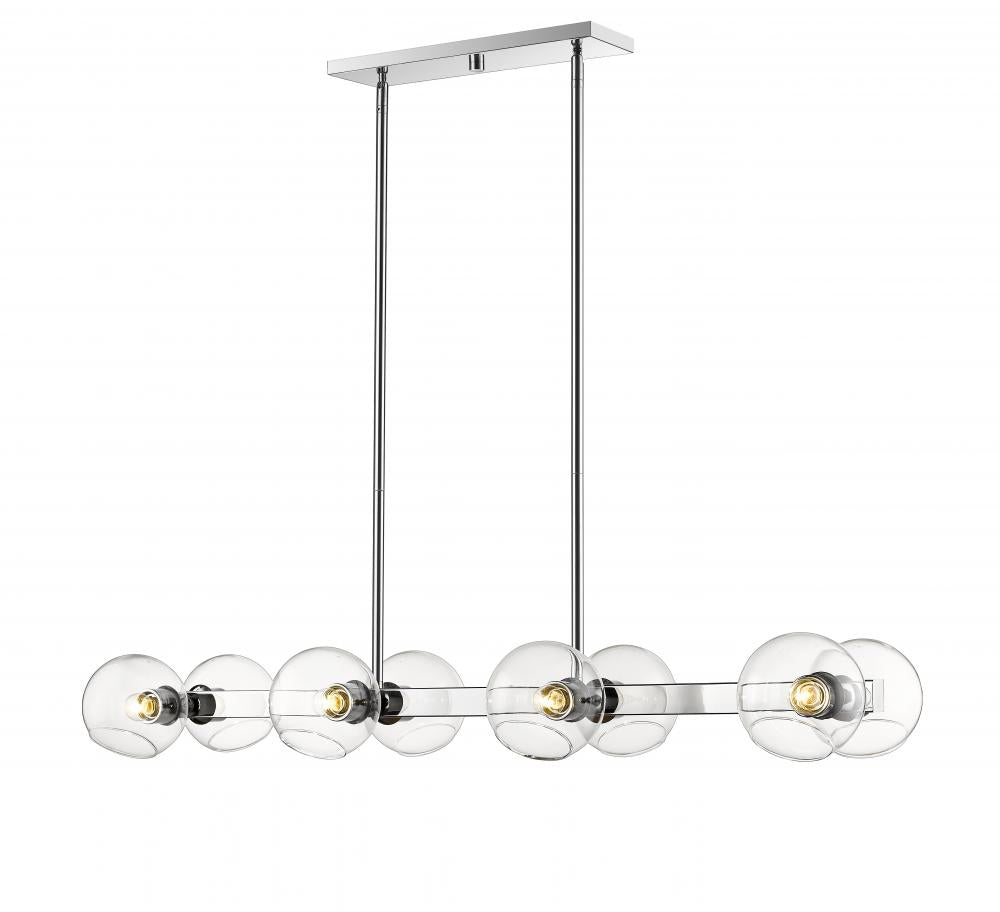 Z-Lite Lighting 455-8L-CH Chandelier Contemporary - Chrome