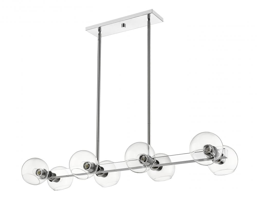 Z-Lite Lighting 455-8L-CH Chandelier Contemporary - Chrome