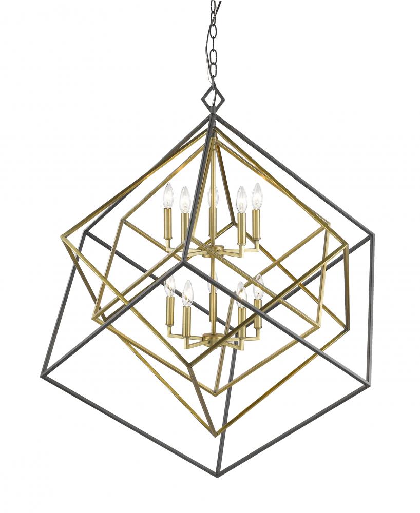 Z-Lite Lighting 457-10OBR-BRZ Chandelier Contemporary - Brass