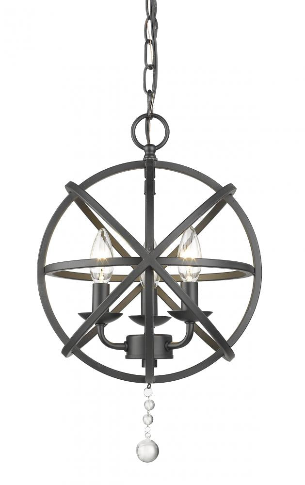 Z-Lite Lighting 458-12MB Chandelier Contemporary - Black