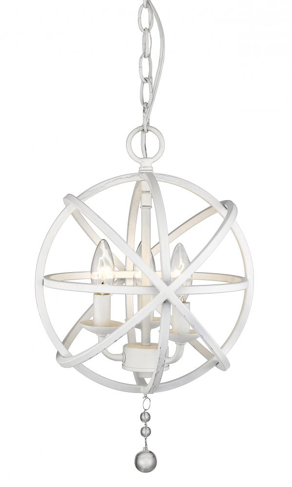 Z-Lite Lighting 458-12MW Chandelier Contemporary - White