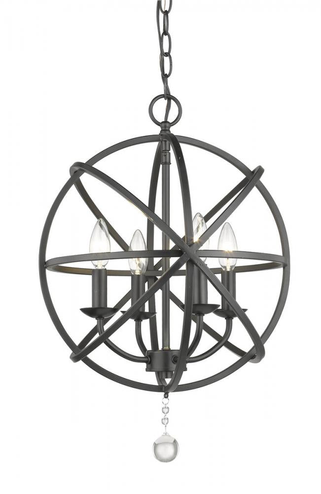 Z-Lite Lighting 458-16MB Chandelier Contemporary - Black