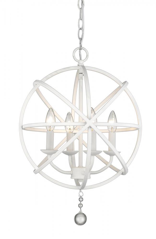 Z-Lite Lighting 458-16MW Chandelier Contemporary - White