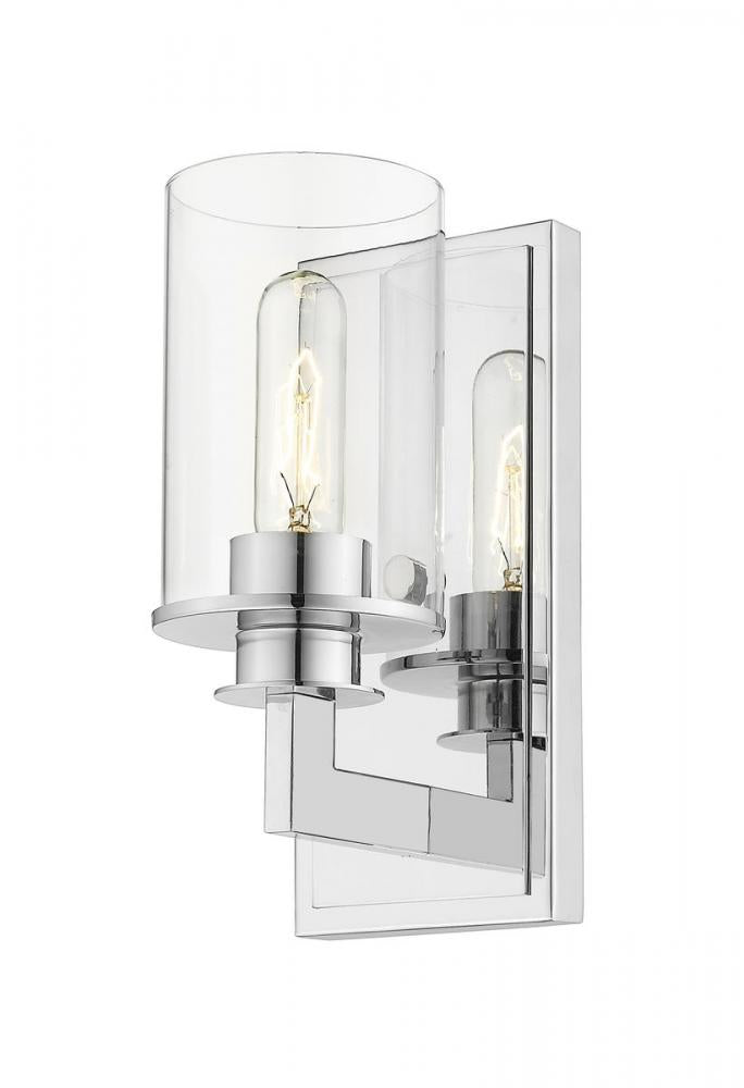 Z-Lite Lighting 462-1S-CH Wall Light Fixture Traditional - Chrome