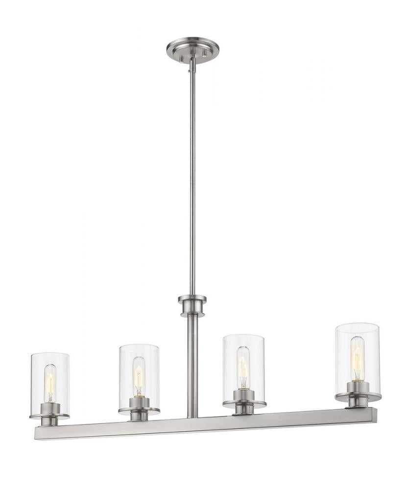 Z-Lite Lighting 462-4L-BN Chandelier Traditional - Nickel