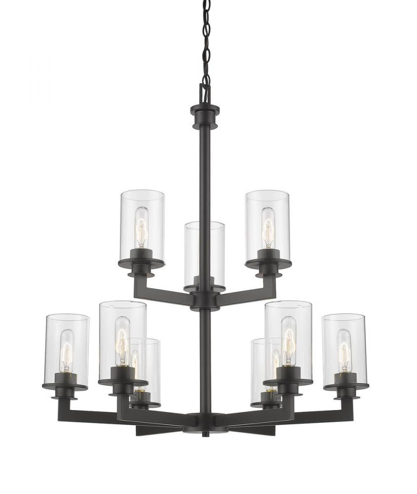 Z-Lite Lighting 462-9BRZ Chandelier Traditional - Bronze