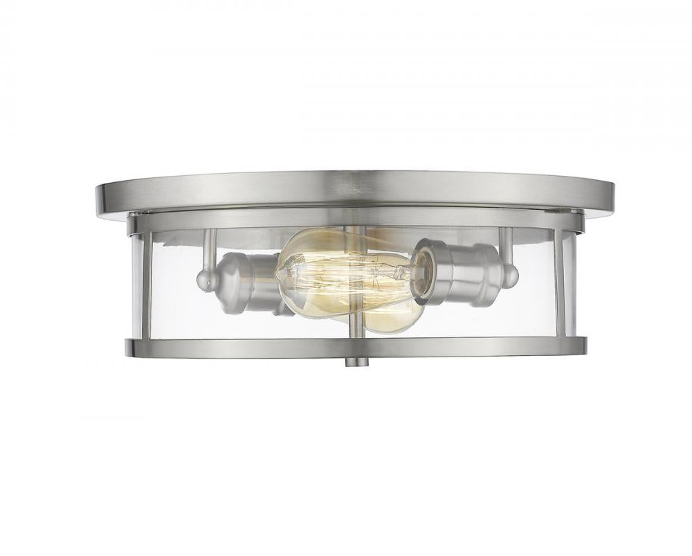 Z-Lite Lighting 462F14-BN Ceiling Light Fixture Traditional - Nickel