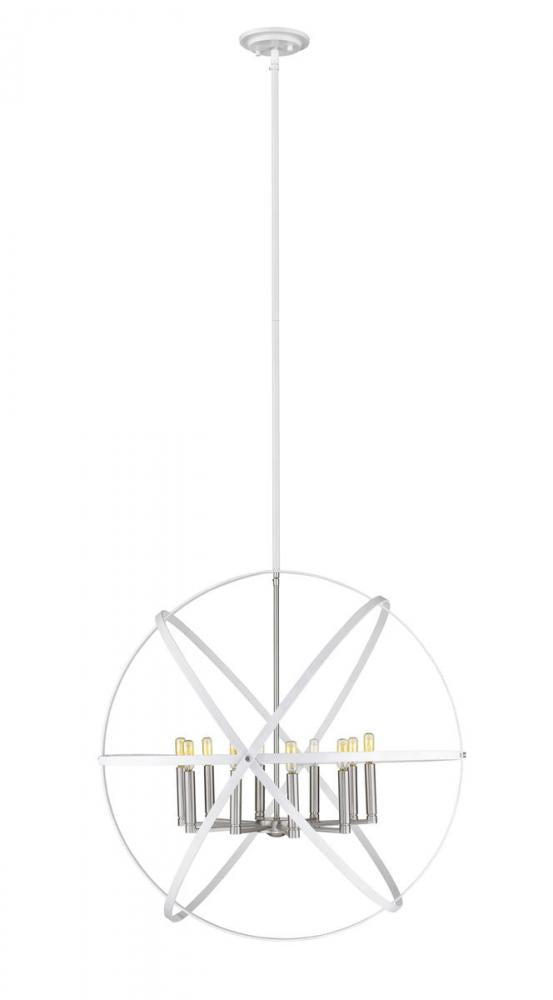 Z-Lite Lighting 463-36HWH-BN Chandelier Restoration - Nickel