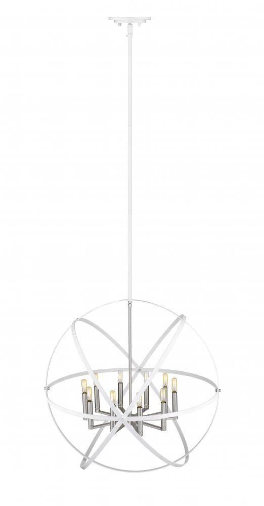 Z-Lite Lighting 463-36HWH-BN Chandelier Restoration - Nickel